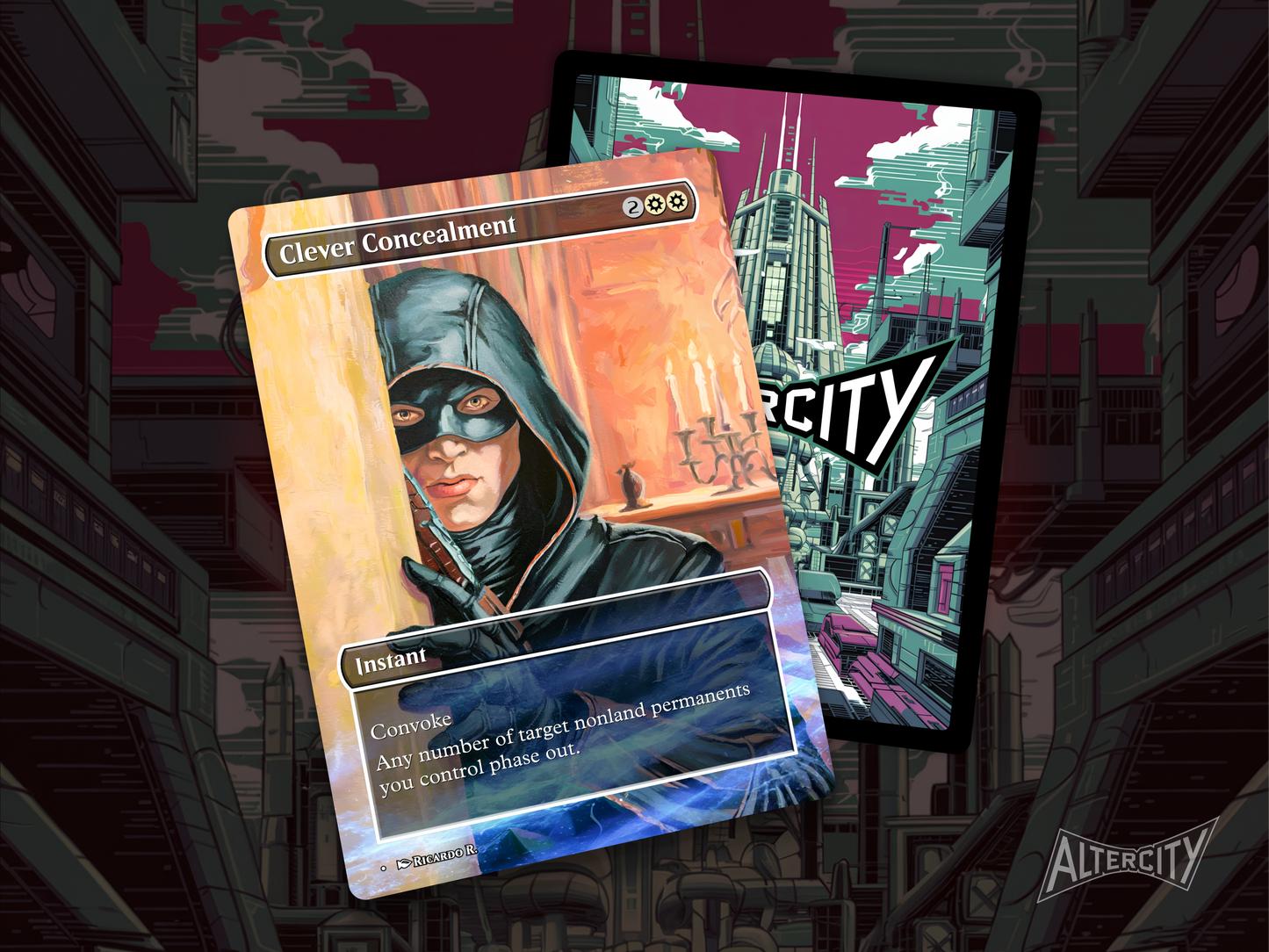 High-resolution Magic proxy of Clever Concealment for Commander decks.