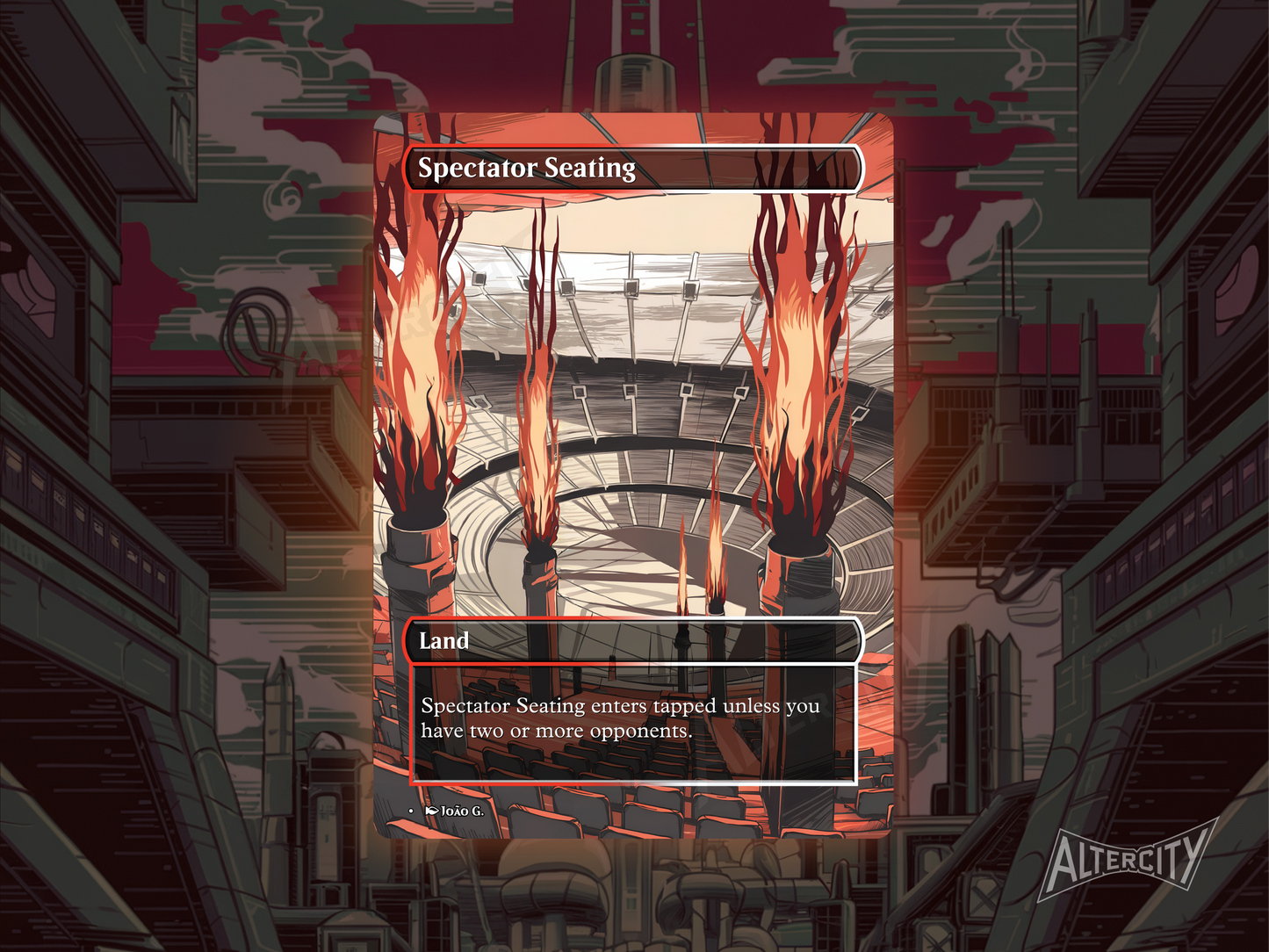 Bond Lands Bundle - Full Art Borderless Alters - MTG Custom Cards, Commander, Edh and Cedh High Quality Alters