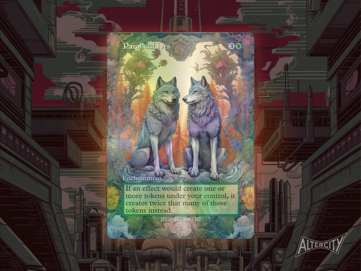 Parallel Lives - MTG Custom Cards, Commander alternate art - Magic MTG Alters Full Art