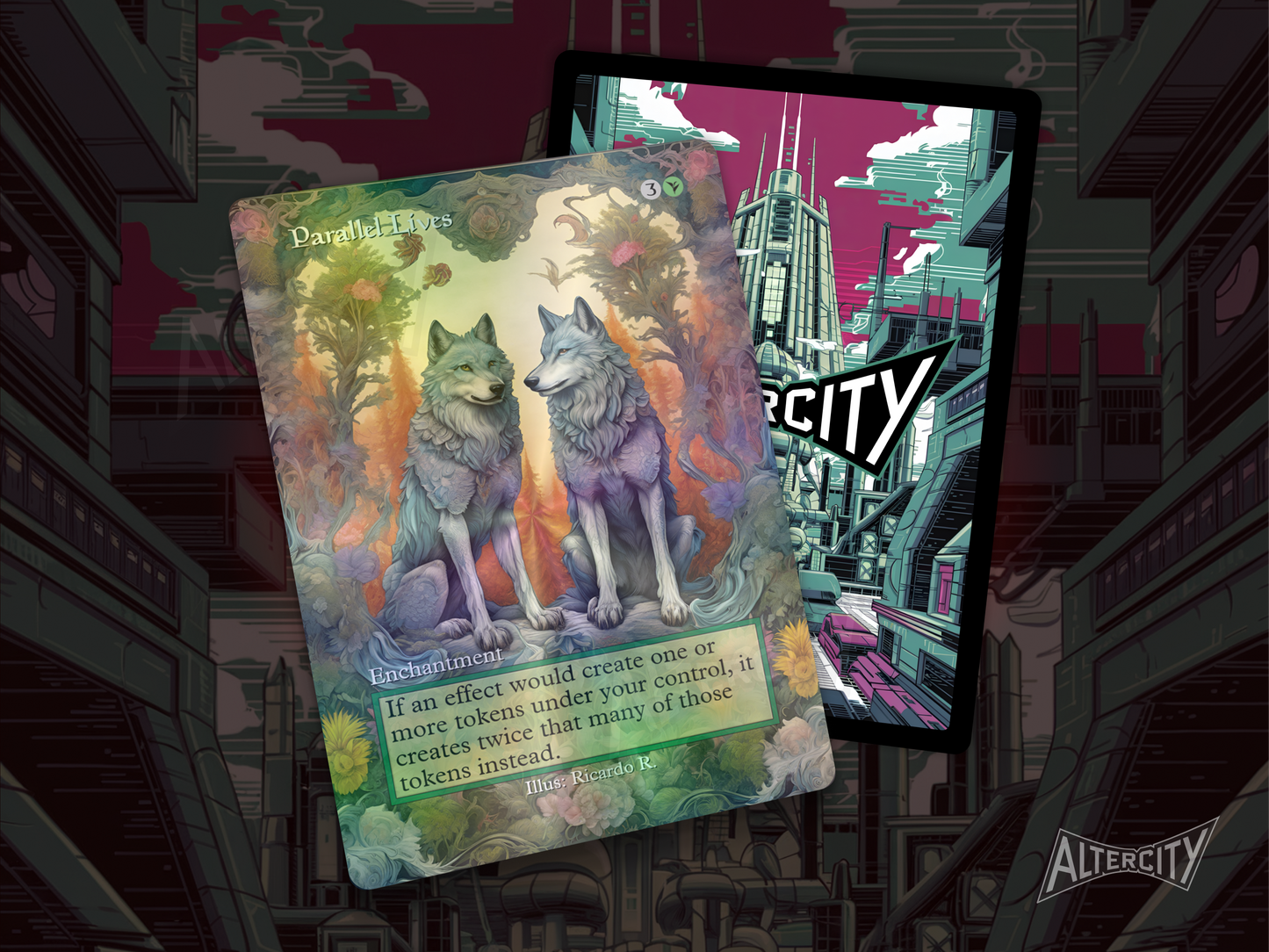 Parallel Lives - MTG Custom Cards, Commander alternate art - Magic MTG Alters Full Art