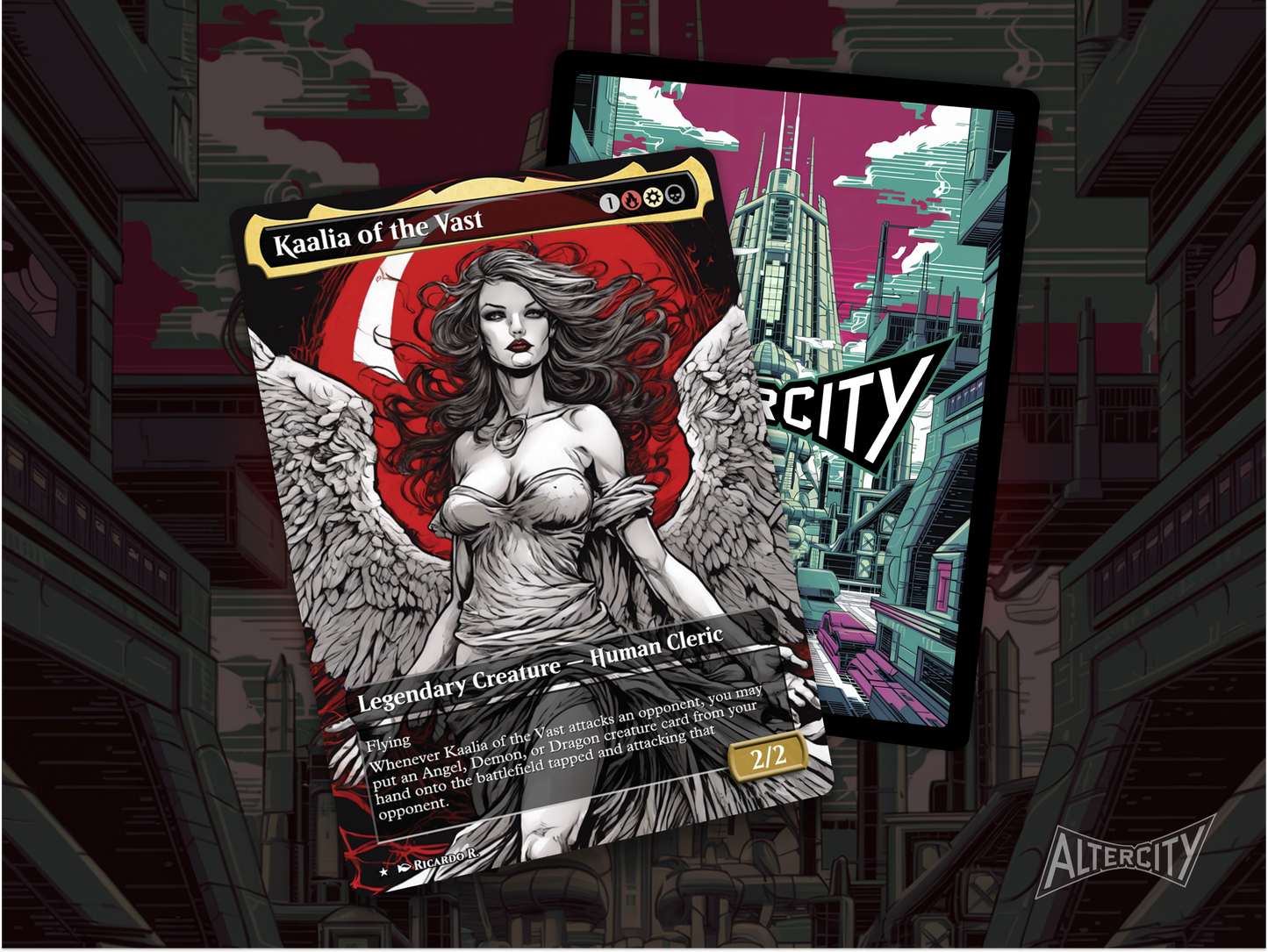 High-resolution Magic proxy of Kaalia for explosive Commander strategies.