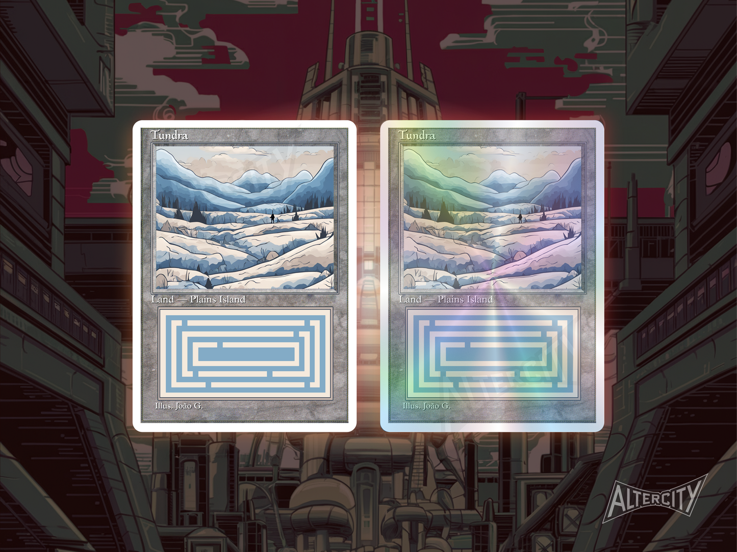 Dual Lands Bundle (v1) - MTG Custom Cards, Commander, Edh and Cedh High Quality Altered Proxies - Old School Retro Frame (63mmx88mm)