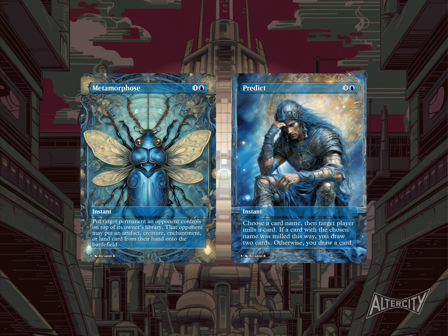 Dandan Full Custom MTG Altered Art Deck | 80 cards, Forgetful Fish - English and High Quality