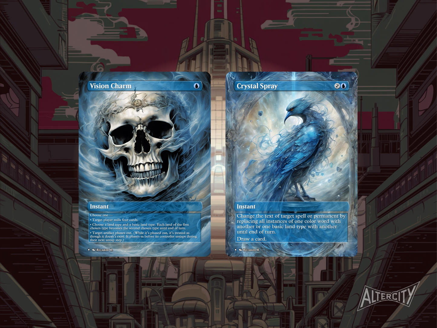 Dandan Full Custom MTG Altered Art Deck | 80 cards, Forgetful Fish - English and High Quality