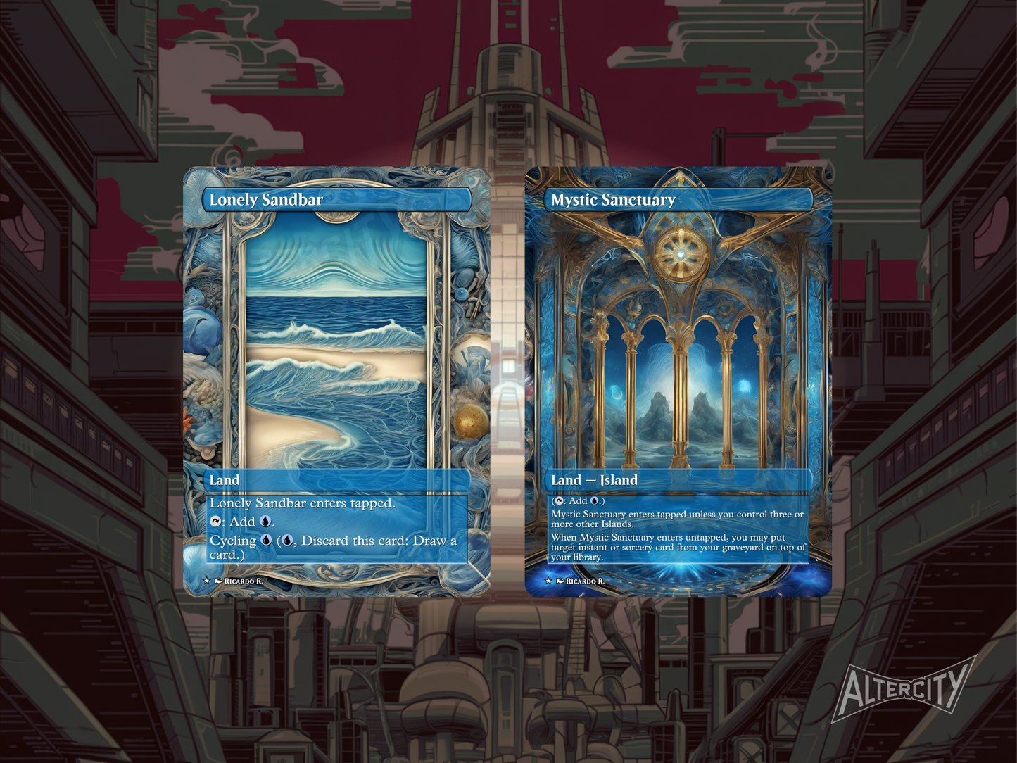 Dandan Full Custom MTG Altered Art Deck | 80 cards, Forgetful Fish - English and High Quality