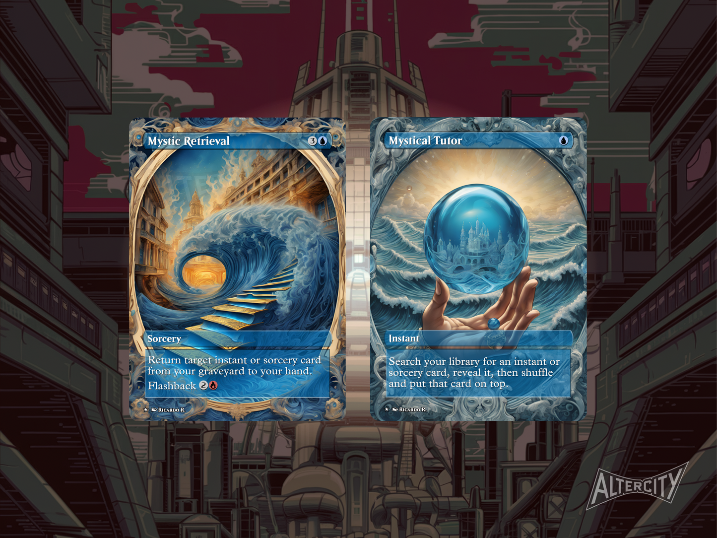Dandan Full Custom MTG Altered Art Deck | 80 cards, Forgetful Fish - English and High Quality
