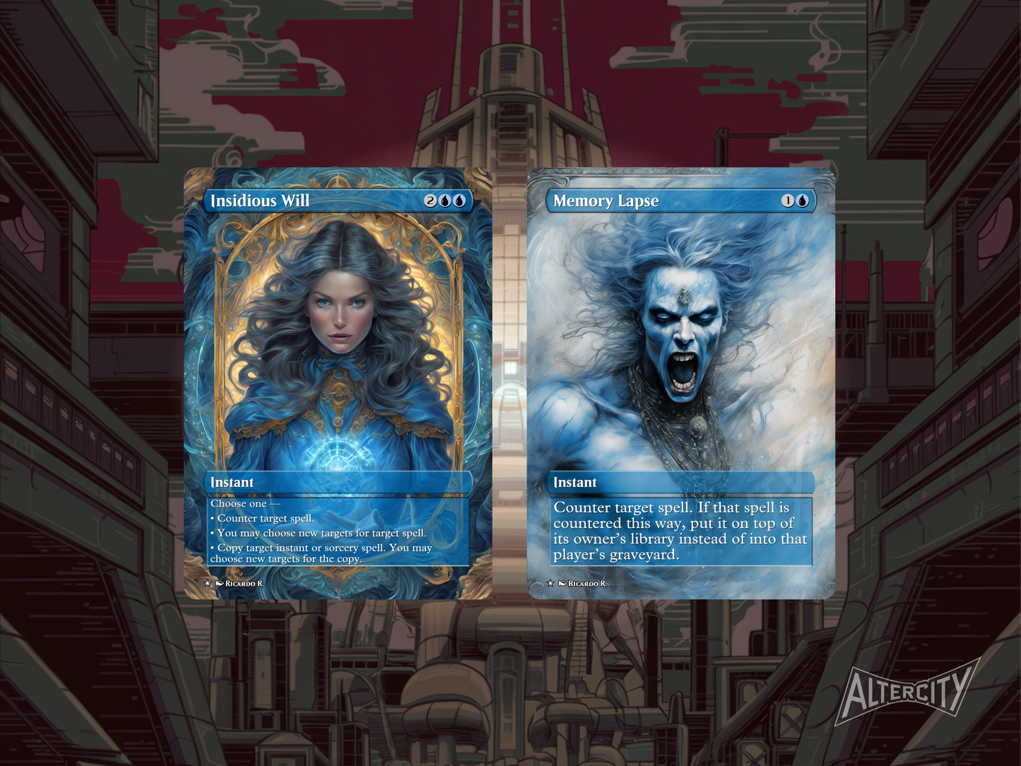 Dandan Full Custom MTG Altered Art Deck | 80 cards, Forgetful Fish - English and High Quality