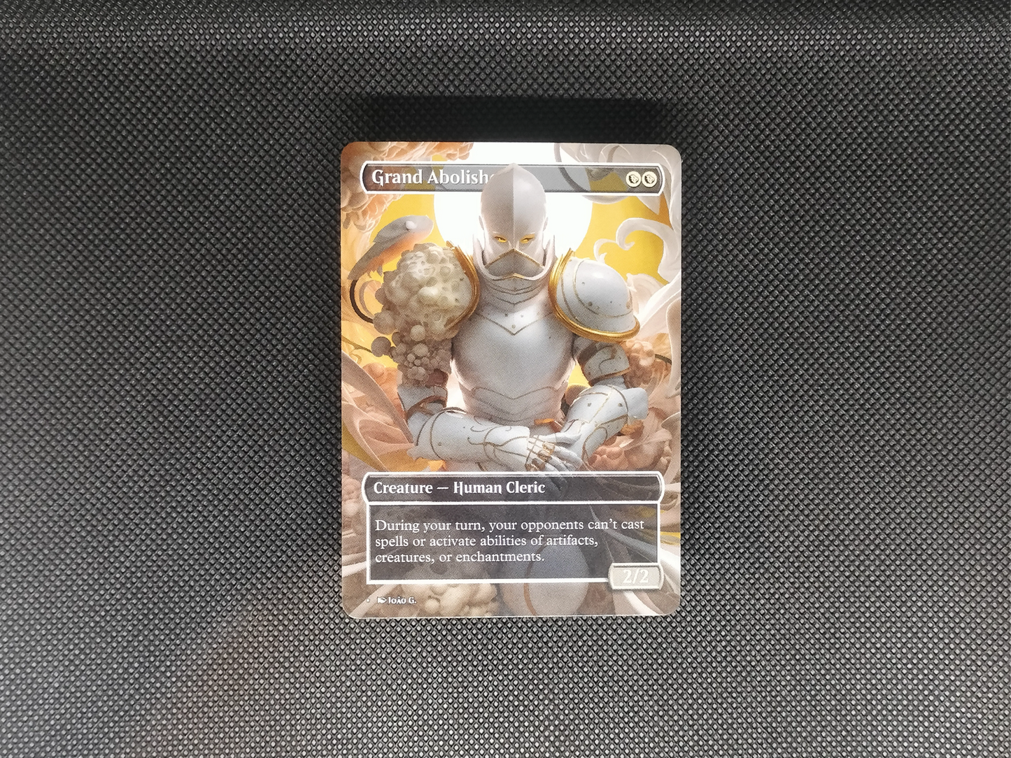 Grand Abolisher - Full Art Borderless Alter - MTG Custom Cards, Commander, Edh and Cedh High Quality Alters