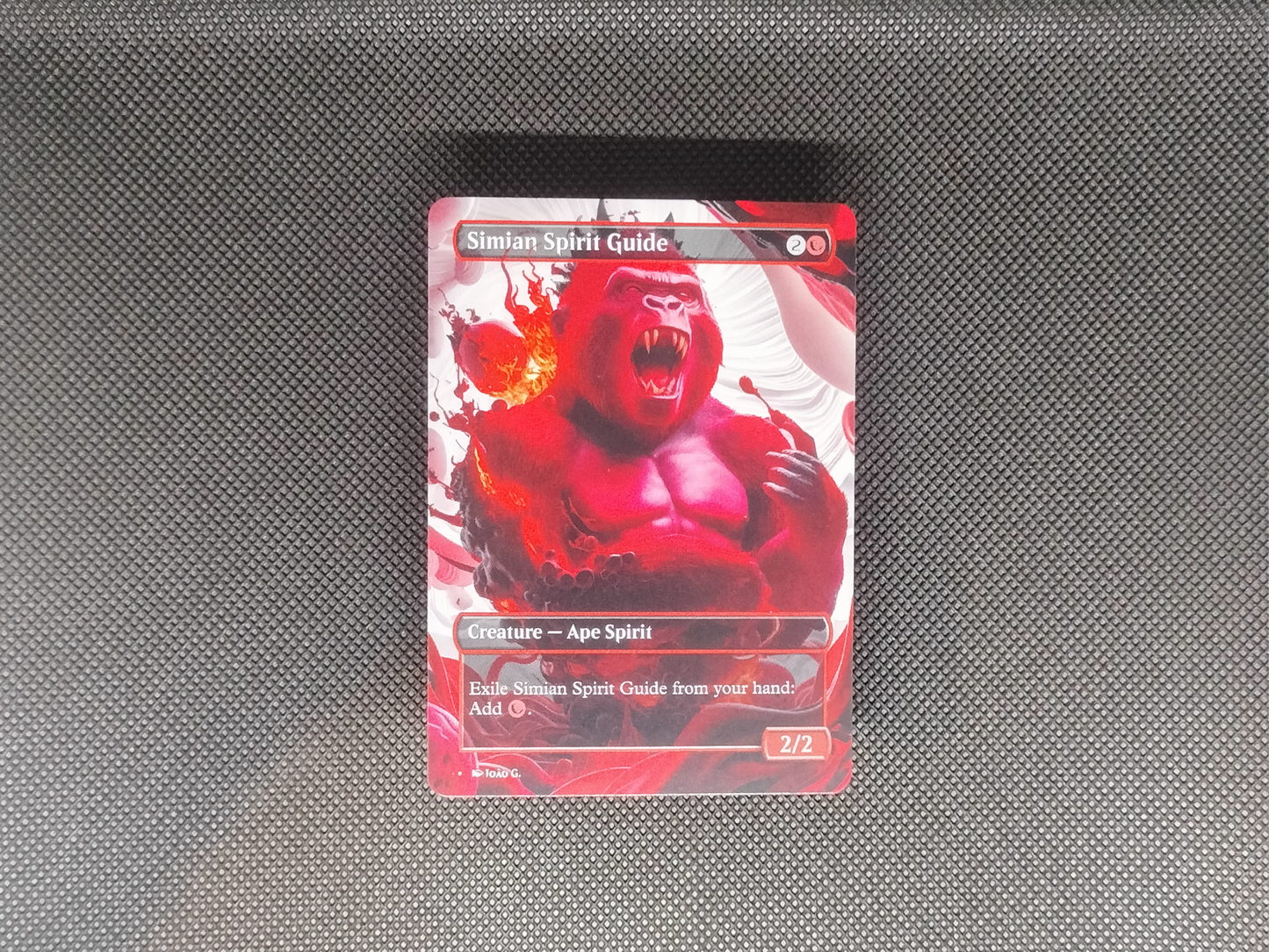 Simian Spirit Guide - Full Art Borderless Alter - MTG Custom Cards, Commander, Edh and Cedh High Quality Alters
