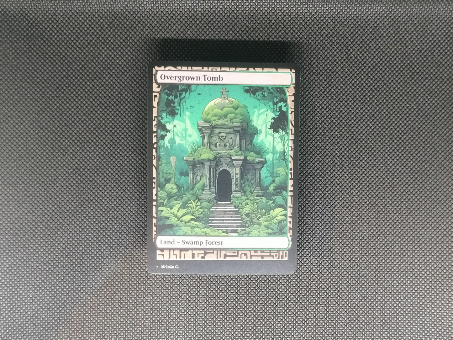 Overgrown Tomb (v1) - Full Art Alter - MTG Custom Cards, Commander, Edh and Cedh High Quality Altered Proxies