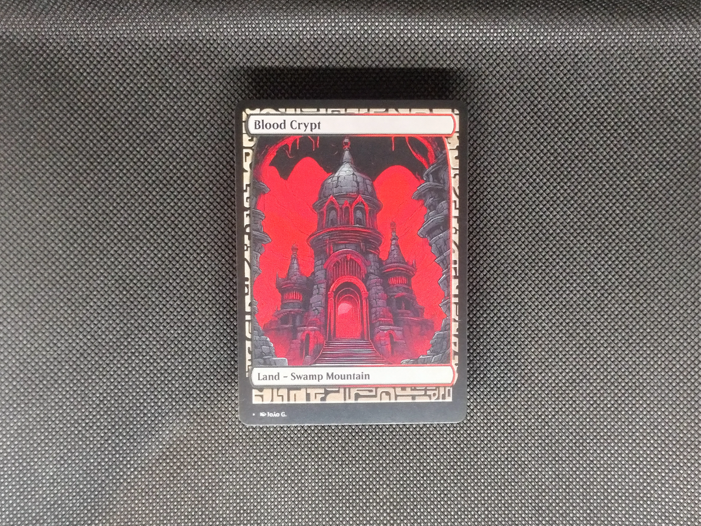 Blood Crypt (v1) - Full Art Alter - MTG Custom Cards, Commander, Edh and Cedh High Quality Altered Proxies