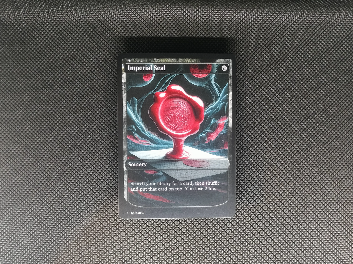 Imperial Seal (v1) - Full Art Alter - MTG Custom Cards, Commander, Edh and Cedh High Quality Altered Proxies