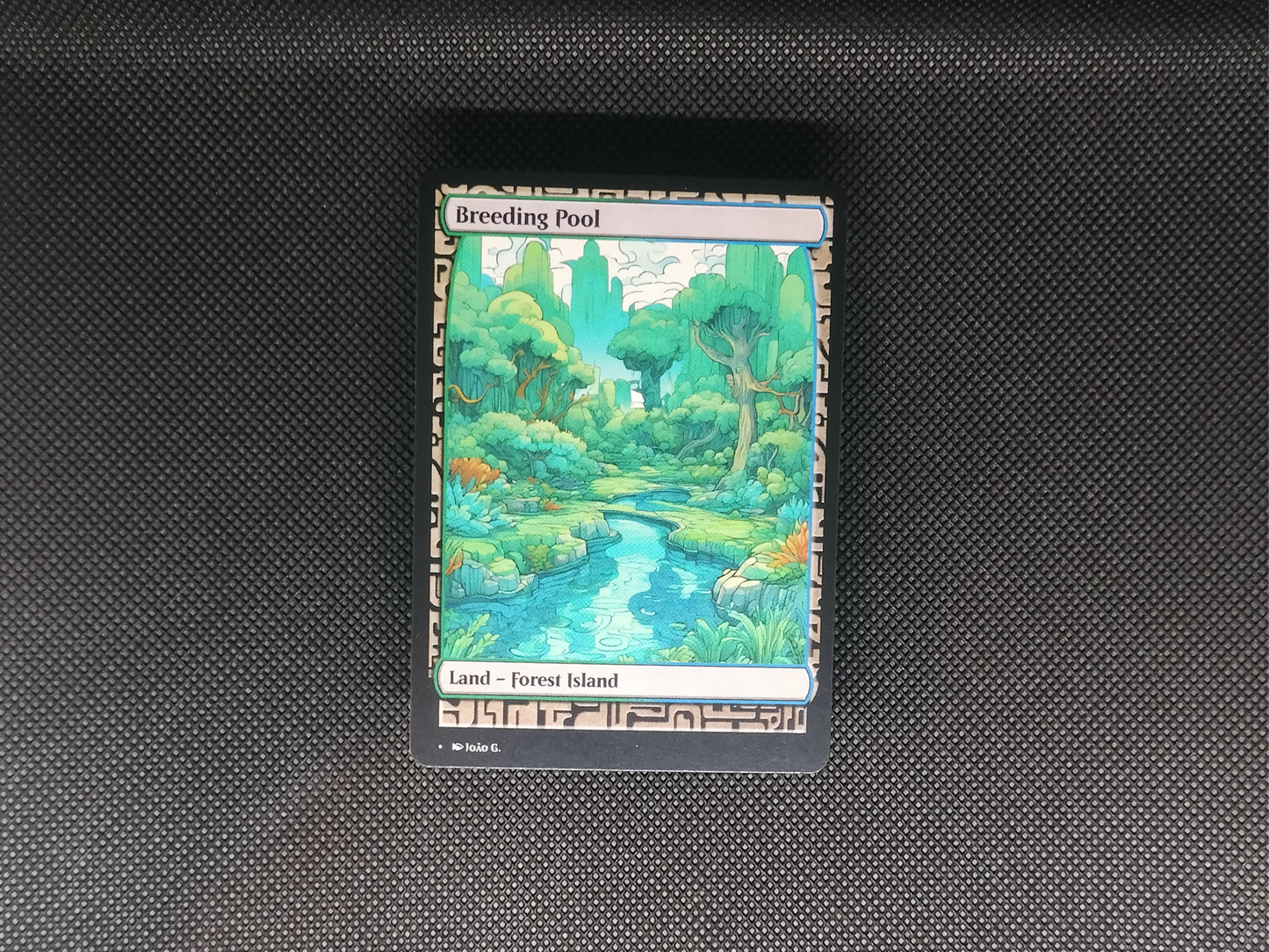 Breeding Pool (v1) - Full Art Alter - MTG Custom Cards, Commander, Edh and Cedh High Quality Altered Proxies