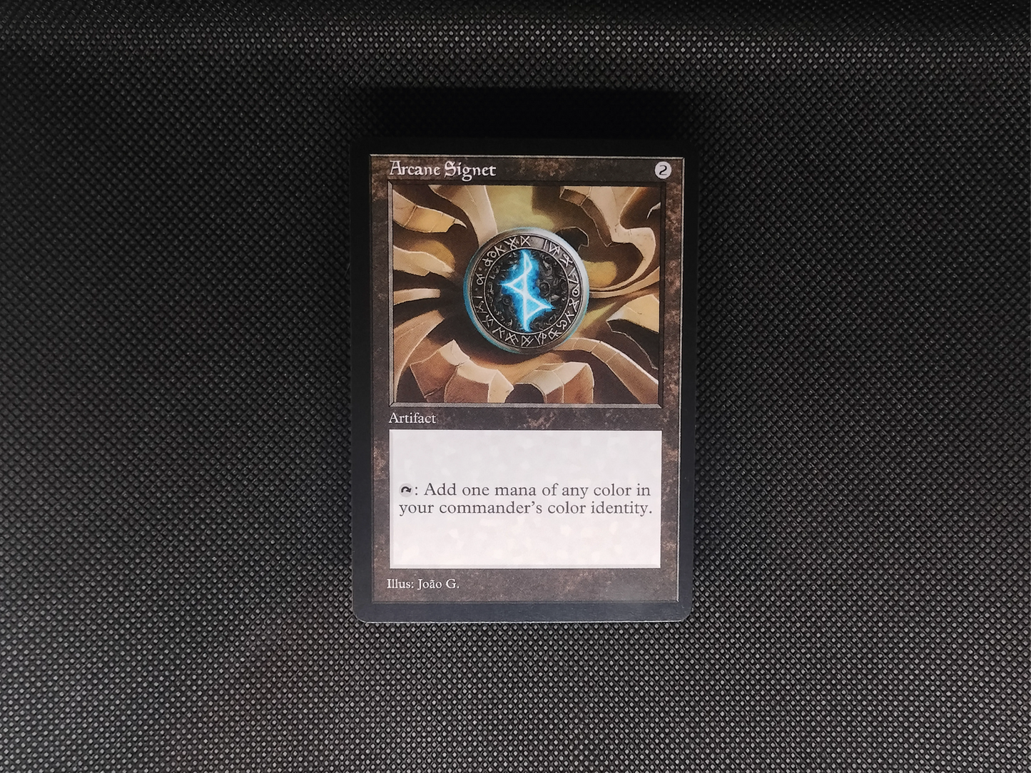 Arcane Signet - Mtg Custom Cards, Commander, Edh and Cedh High Quality Altered Proxies - Old Border Retro Frame
