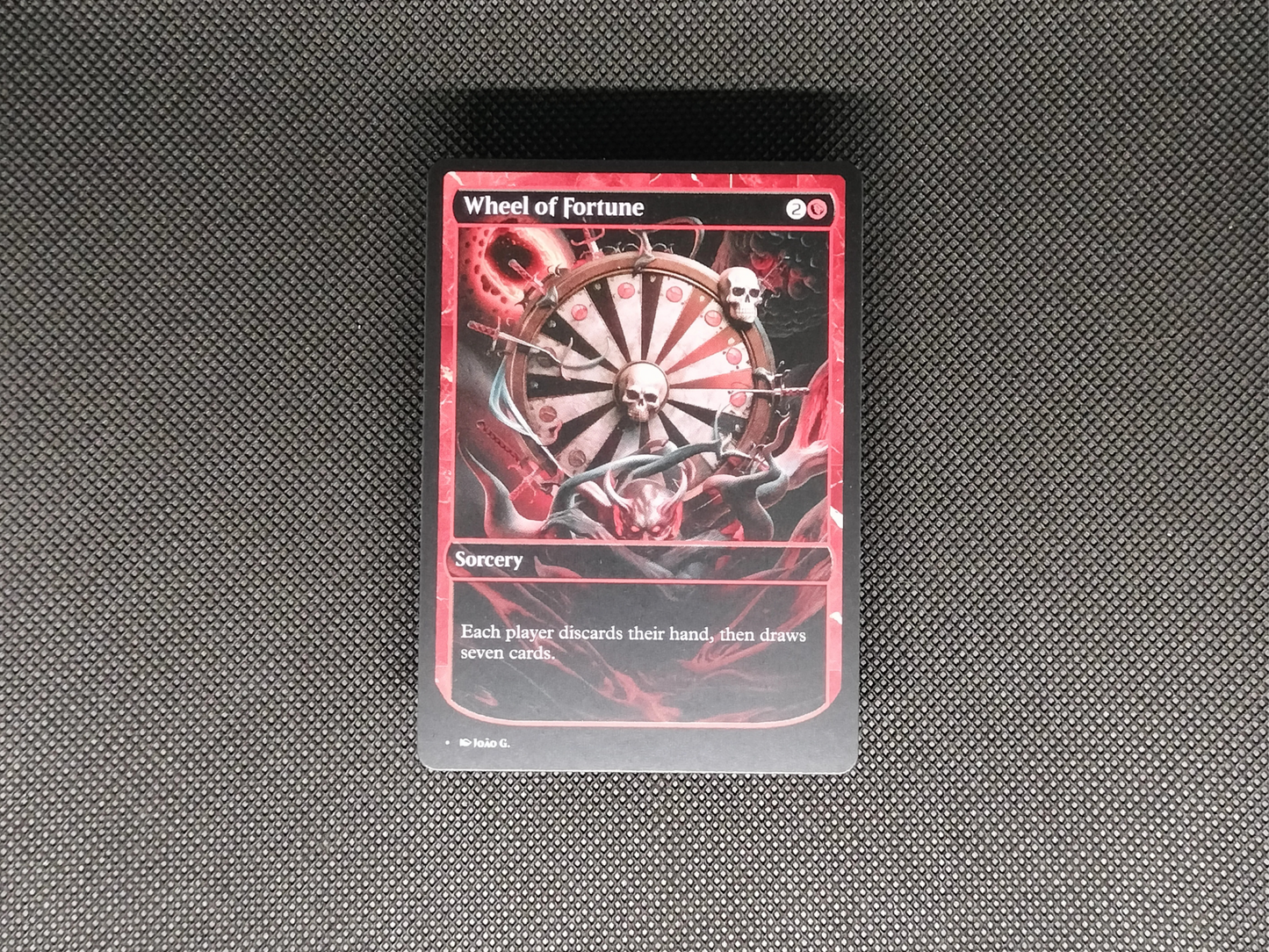 Wheel of Fortune (v1) - Full Art Alter - MTG Custom Cards, Commander, Edh and Cedh High Quality Altered Proxies
