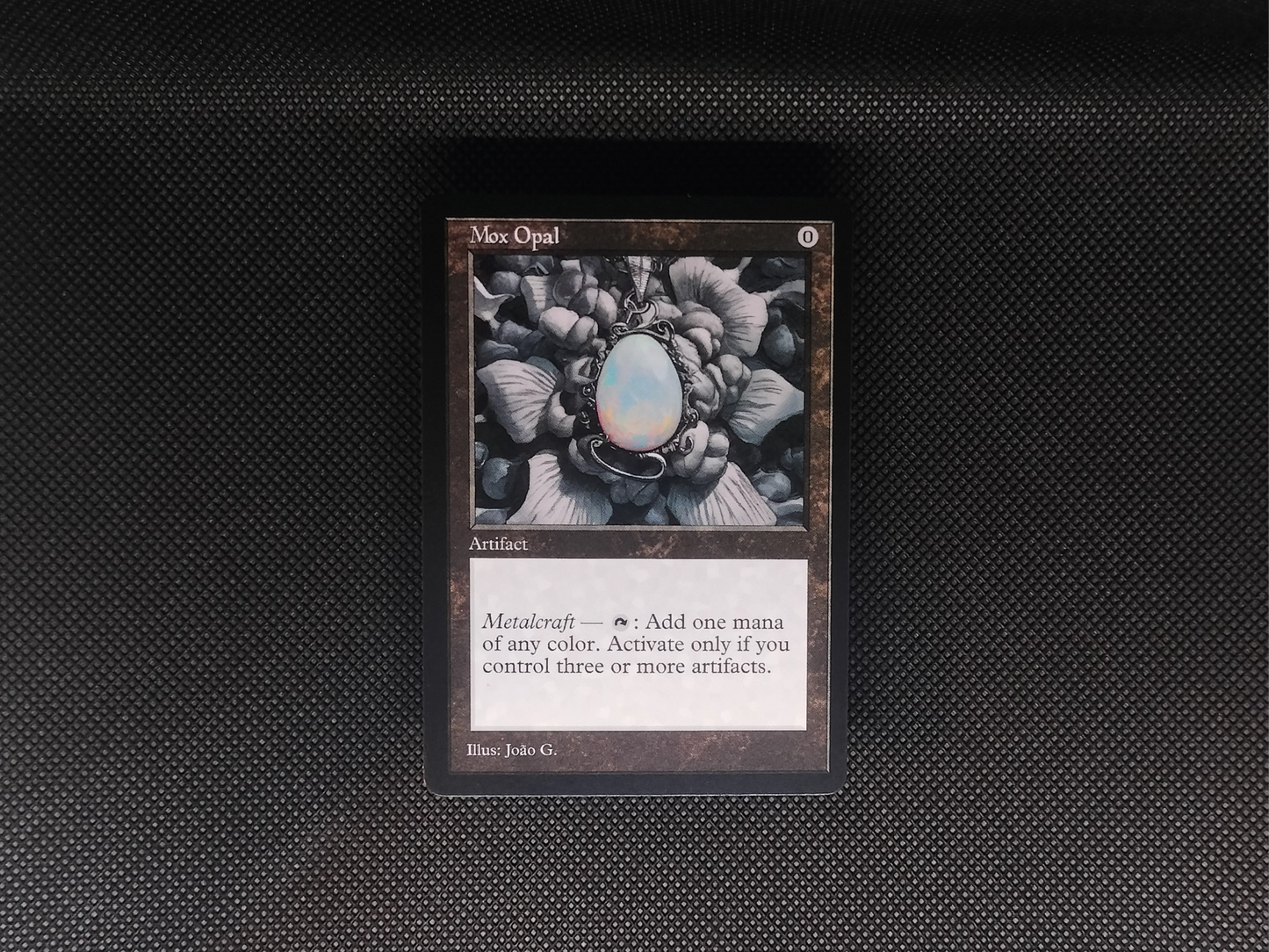 Mox Opal (v1) - Old Border Retro Frame - MTG Custom Cards, Commander, Edh and Cedh High Quality Alters