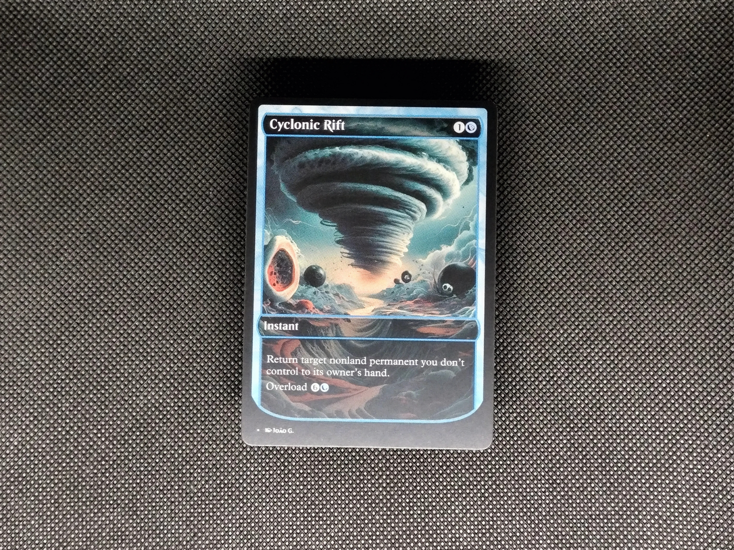 Cyclonic Rift (v1) - Full Art Alter - MTG Custom Cards, Commander, Edh and Cedh High Quality Altered Proxies