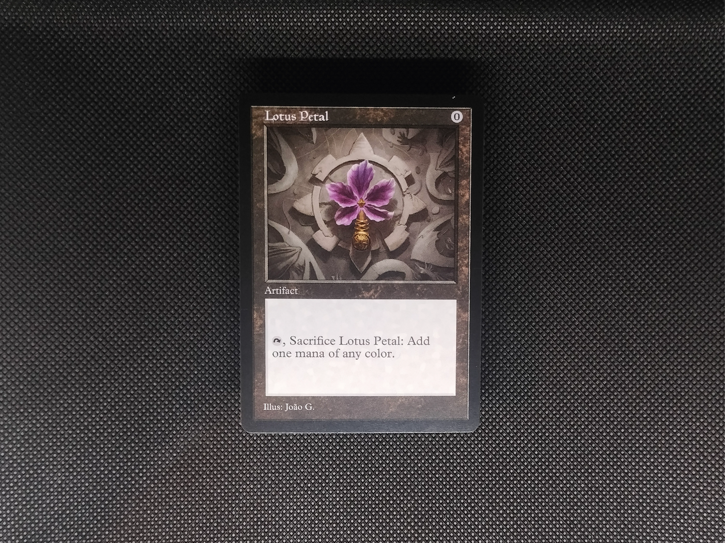 Lotus Petal (v1) - MTG Custom Cards, Commander, Edh and Cedh High Quality Altered Proxies - Old Border Retro Frame