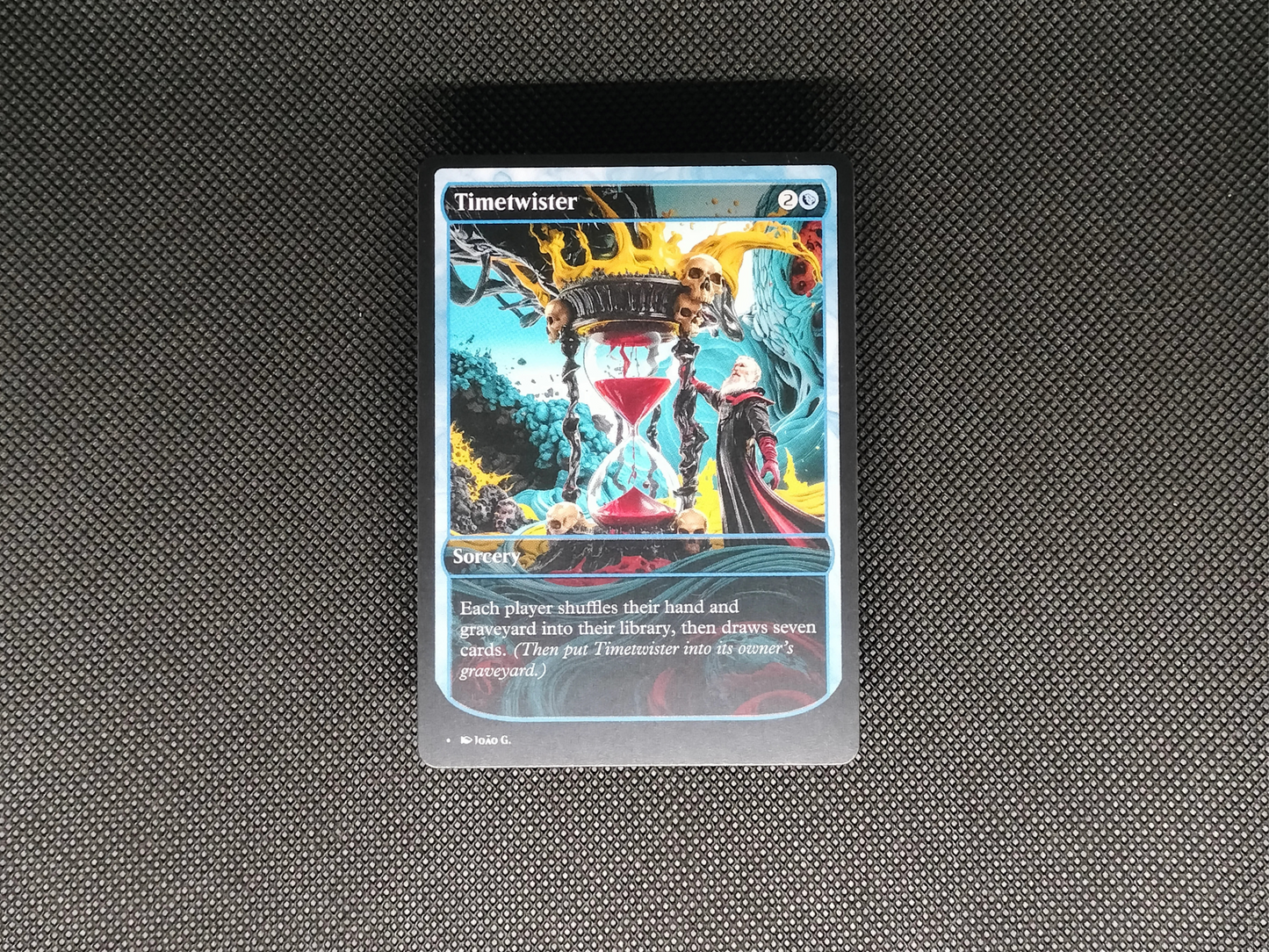 Timetwister - Full Art Alter - MTG Custom Cards, Commander, Edh and Cedh High Quality Alters