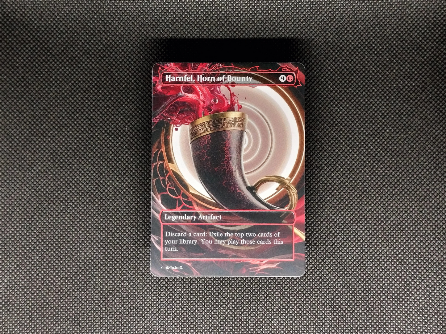 Birgi, God of Storytelling - Full Art Borderless Alter - MTG Custom Cards, Commander, Edh and Cedh High Quality Alters