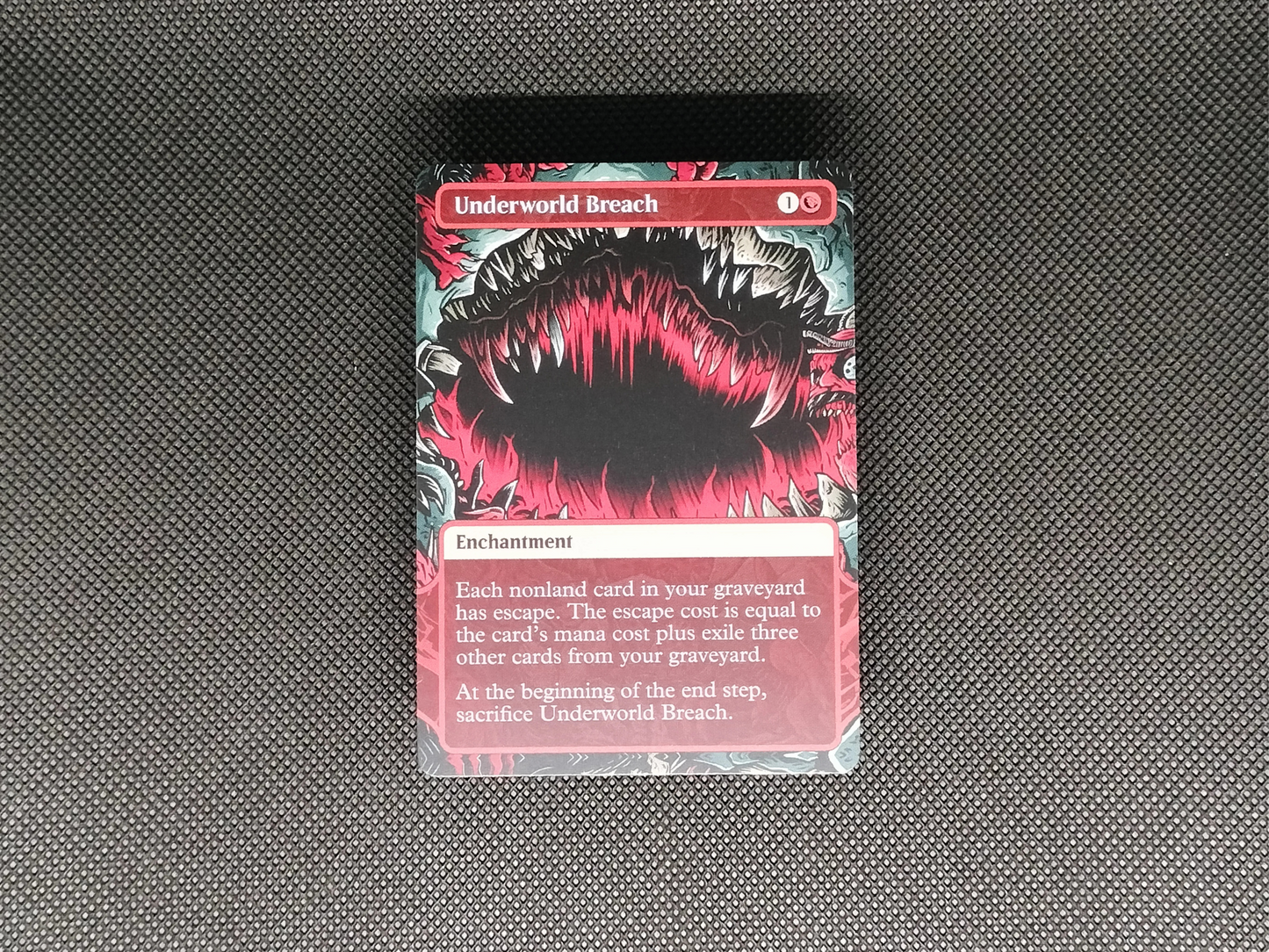 Underworld Breach (v1) - Full Art Alter - MTG Custom Cards, Commander, Edh and Cedh High Quality Alters