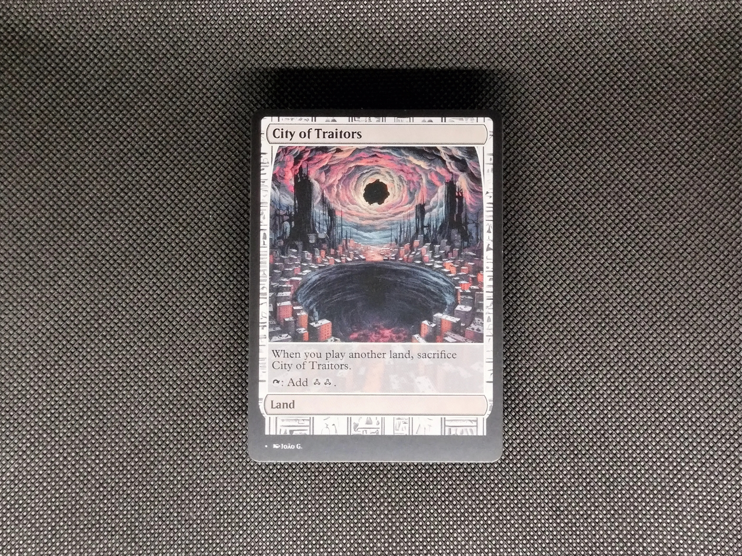 City of Traitors - Full Art Alter - MTG Custom Cards, Commander, Edh and Cedh High Quality Altered Proxies
