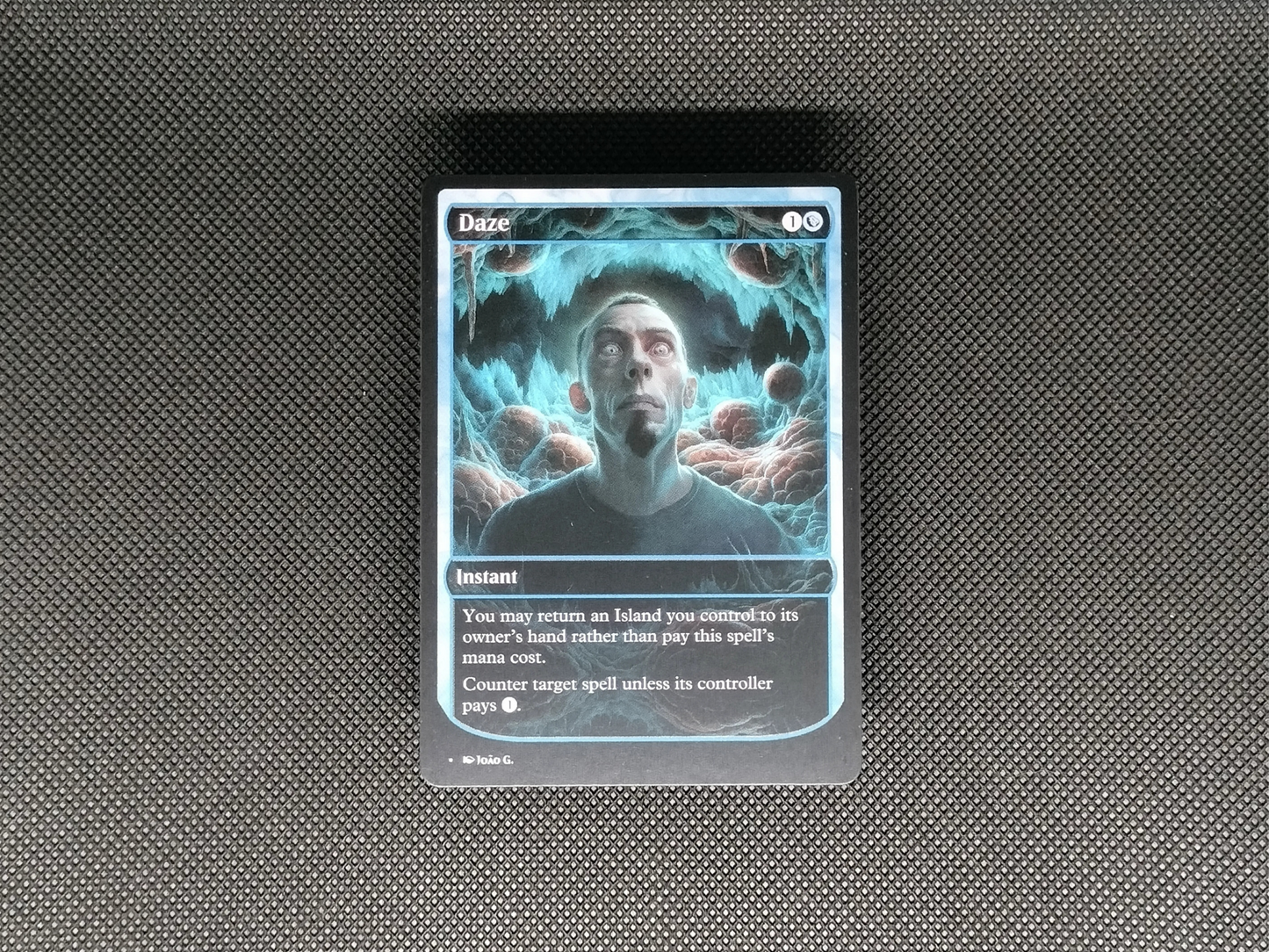 Daze - Full Art Alter - MTG Custom Cards, Commander, Edh and Cedh High Quality Alters