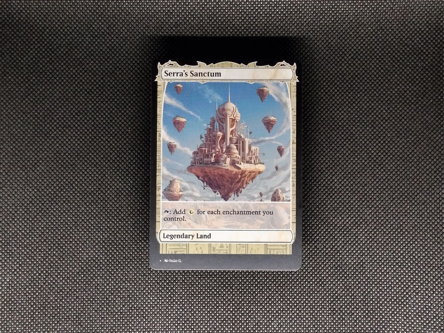 Serra's Sanctum (v1) - Full Art Alter - MTG Custom Cards, Commander, Edh and Cedh High Quality Alters