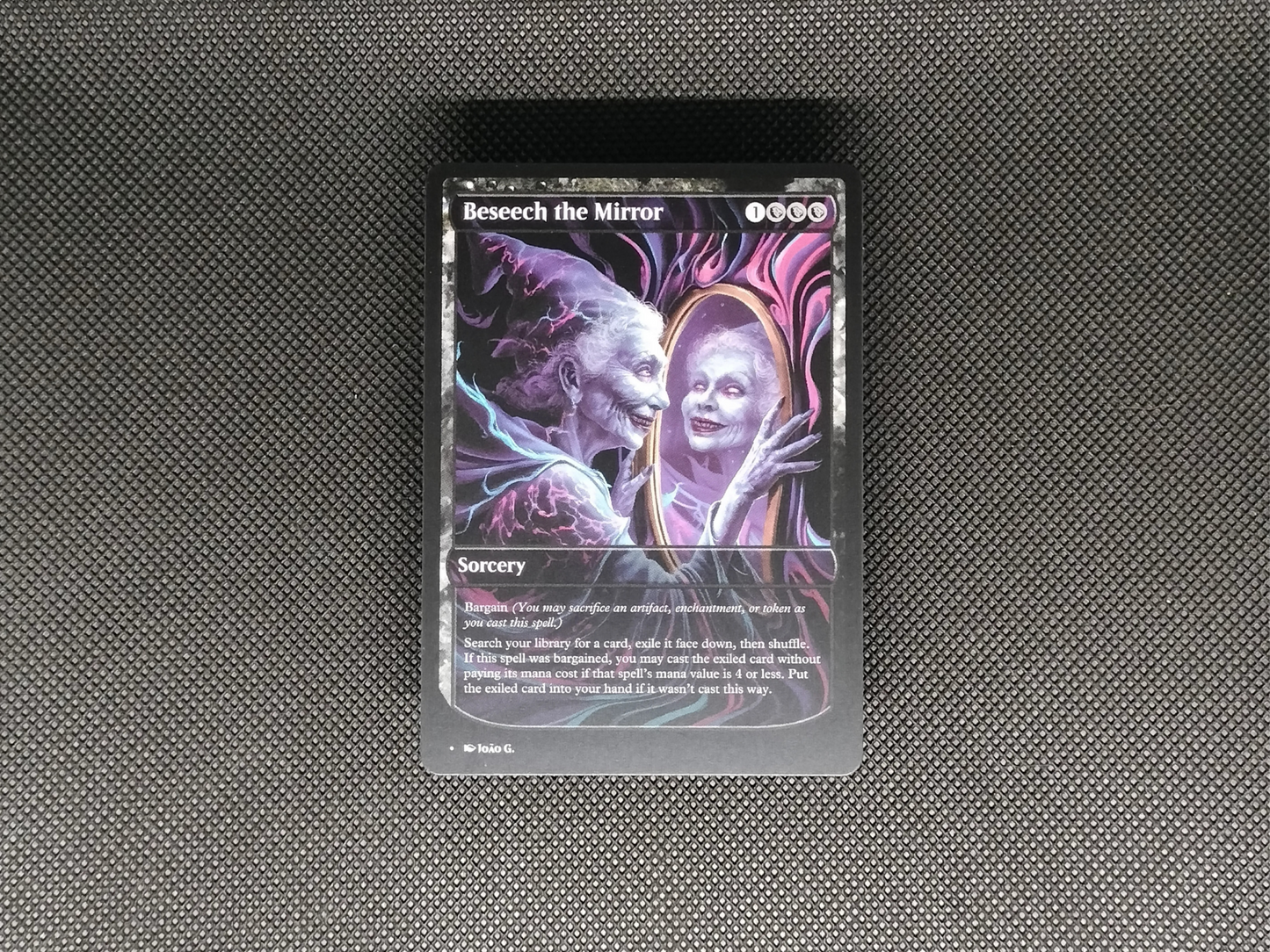 Beseech the Mirror - Full Art Alter - MTG Custom Cards, Commander, Edh and Cedh High Quality Alters