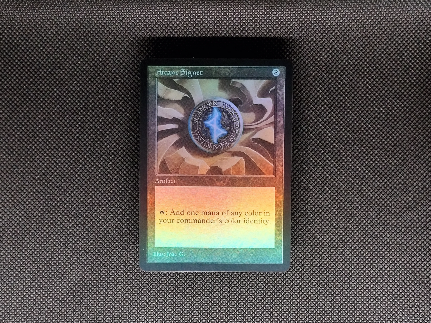 Arcane Signet - Mtg Custom Cards, Commander, Edh and Cedh High Quality Altered Proxies - Old Border Retro Frame