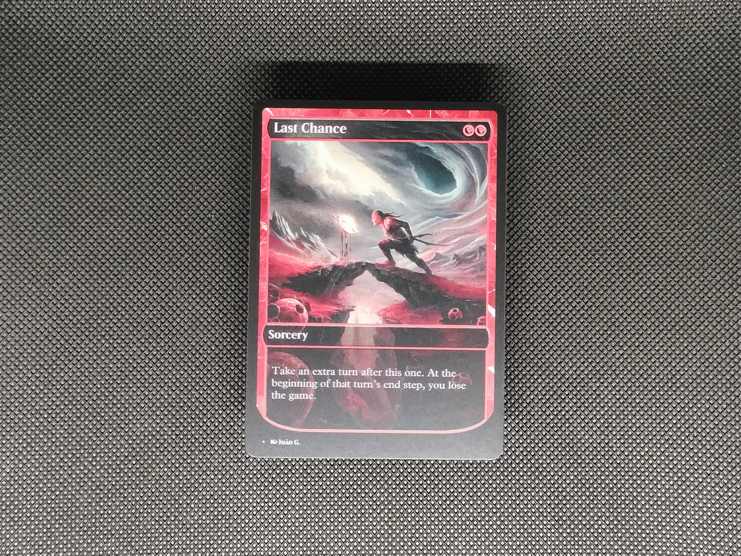 Last Chance - Full Art Alter - MTG Custom Cards, Commander, Edh and Cedh High Quality Alters