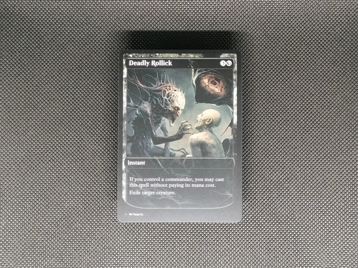 Deadly Rollick (v1) - Full Art Alter - MTG Custom Cards, Commander, Edh and Cedh High Quality Altered Proxies