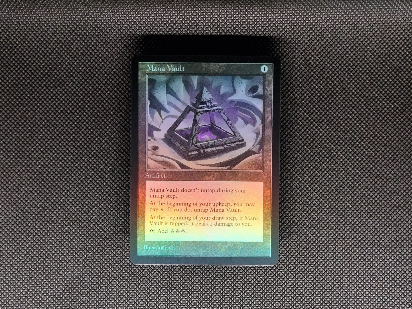 Mana Vault (v1) - Mtg Custom Cards, Commander, Edh and cEDH High Quality Altered Proxies - Old Border Retro Frame