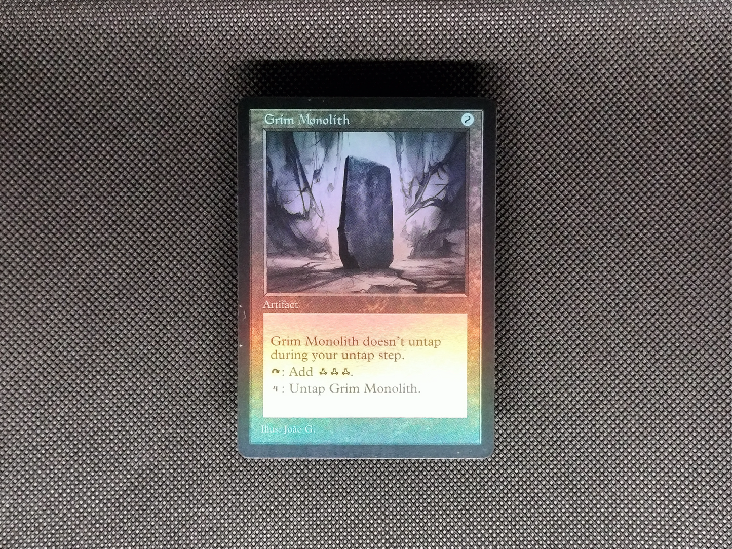 Grim Monolith - Old Border Retro Frame - Mtg Custom Cards, Commander, Edh and Cedh High Quality Altered Proxies