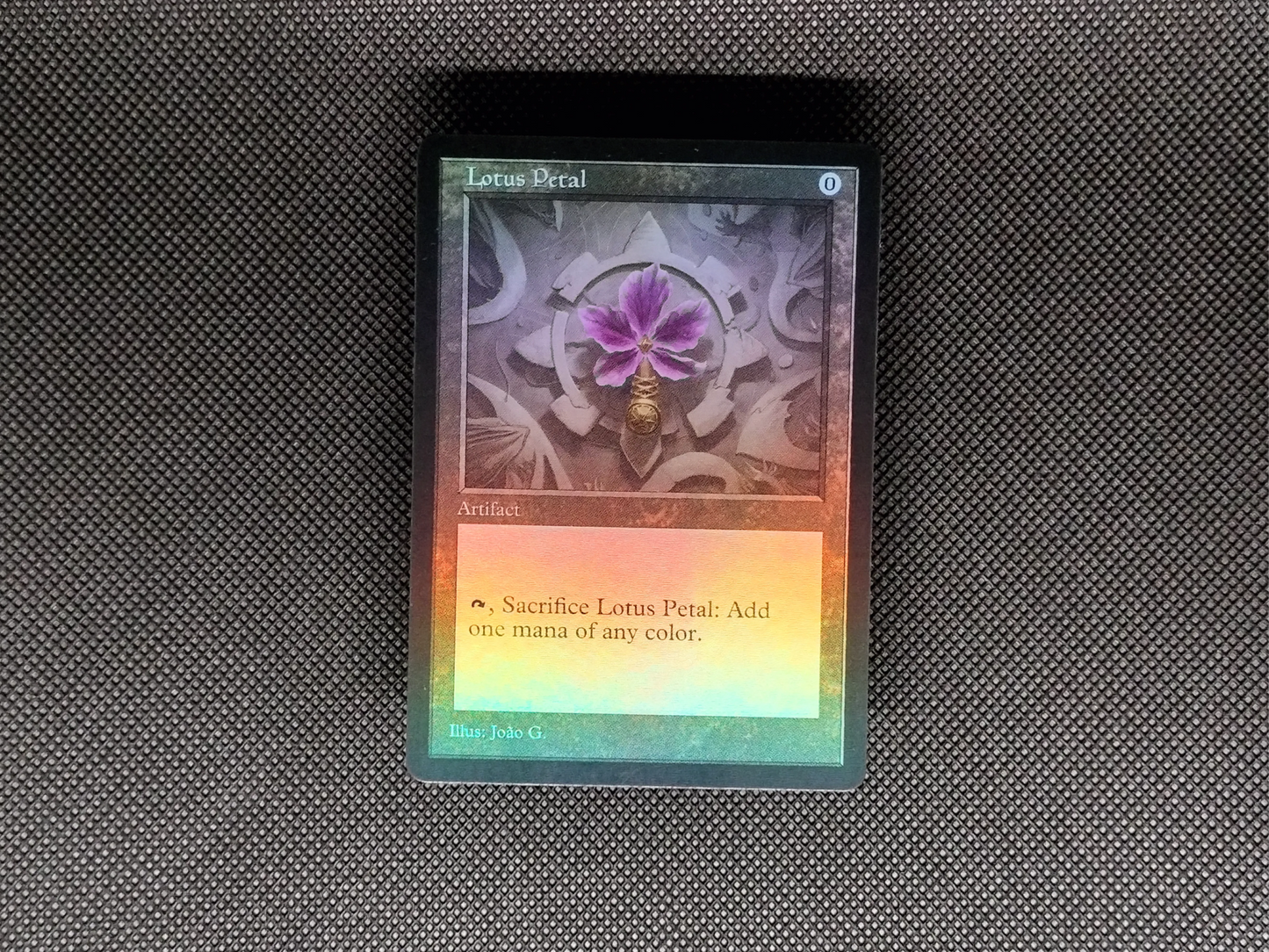Lotus Petal (v1) - MTG Custom Cards, Commander, Edh and Cedh High Quality Altered Proxies - Old Border Retro Frame