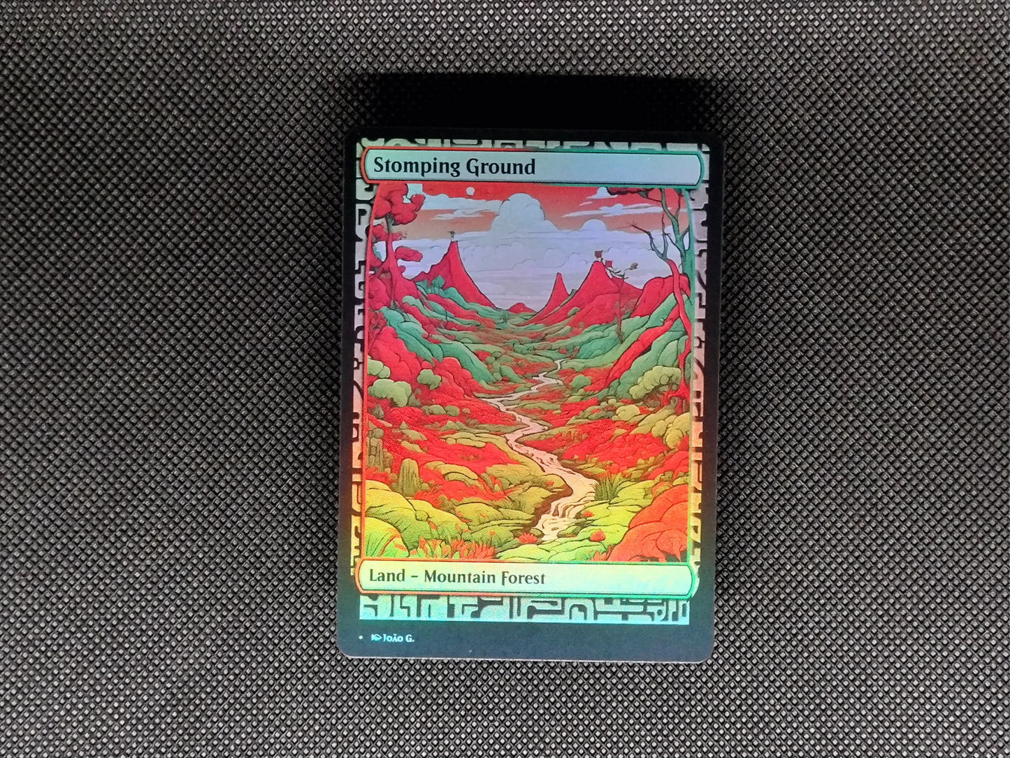 Stomping Ground (v1) - Full Art Alter - MTG Custom Cards, Commander, Edh and Cedh High Quality Altered Proxies