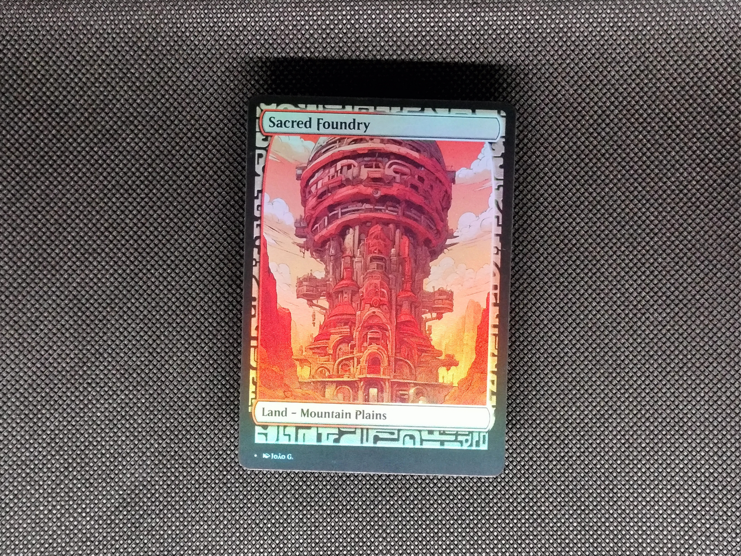 Sacred Foundry (v1) - Full Art Alter - MTG Custom Cards, Commander, Edh and Cedh High Quality Altered Proxies