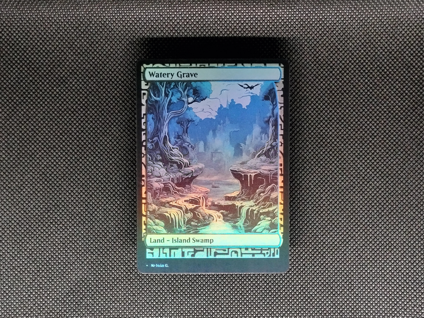 Watery Grave (v1) - Full Art Alter - MTG Custom Cards, Commander, Edh and Cedh High Quality Altered Proxies