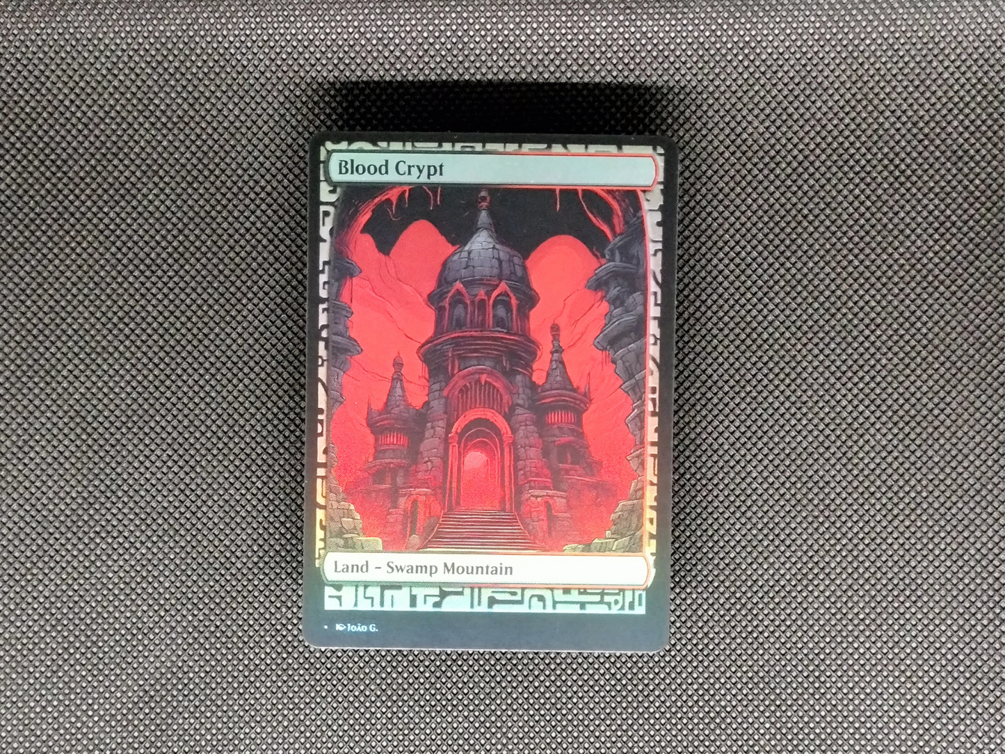 Blood Crypt (v1) - Full Art Alter - MTG Custom Cards, Commander, Edh and Cedh High Quality Altered Proxies