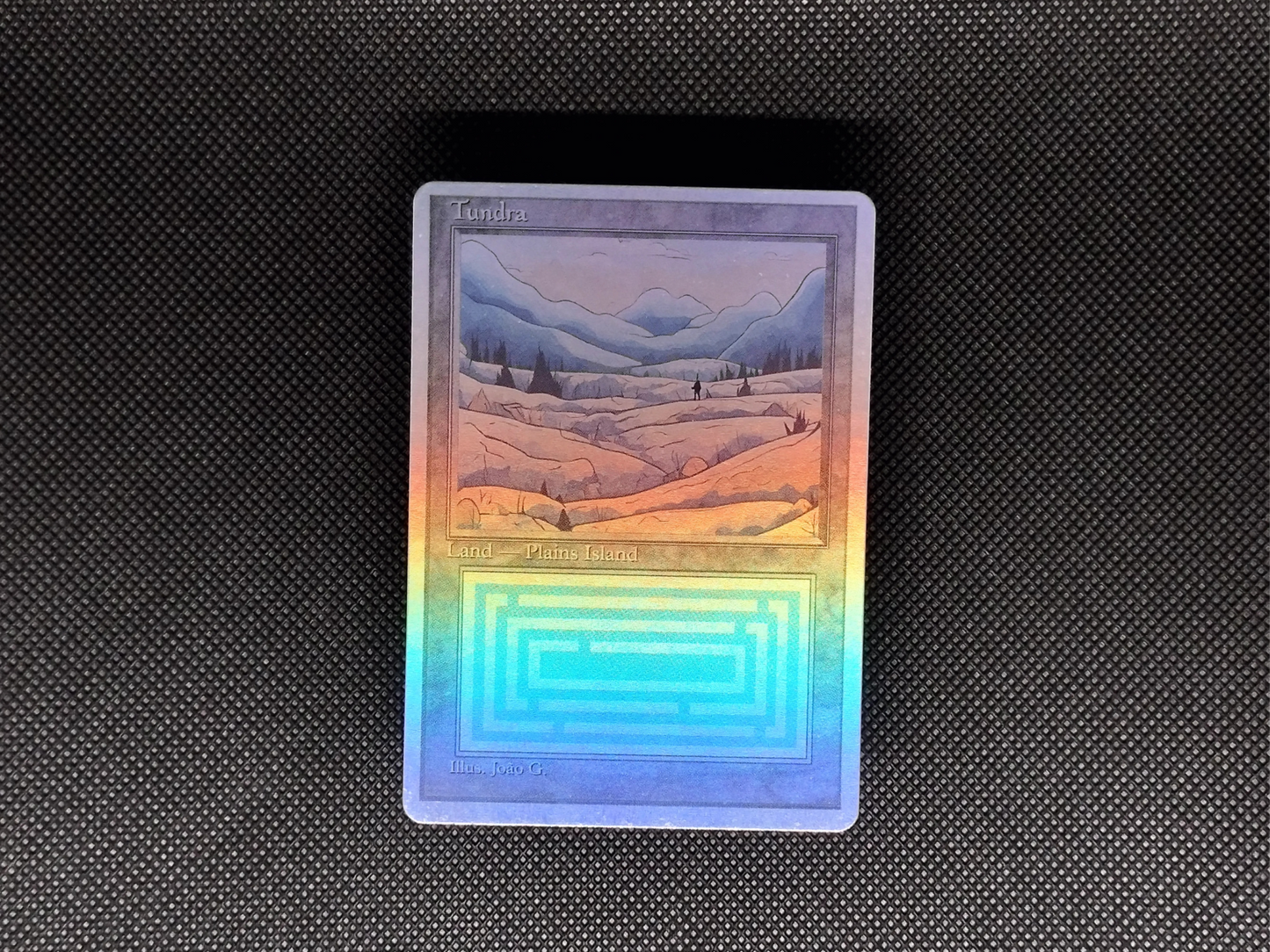 Tundra (v1) - Dual Land Old School Retro Frame Alter - Mtg Custom Cards, Commander, Edh and cEDH High Quality Altered Proxies