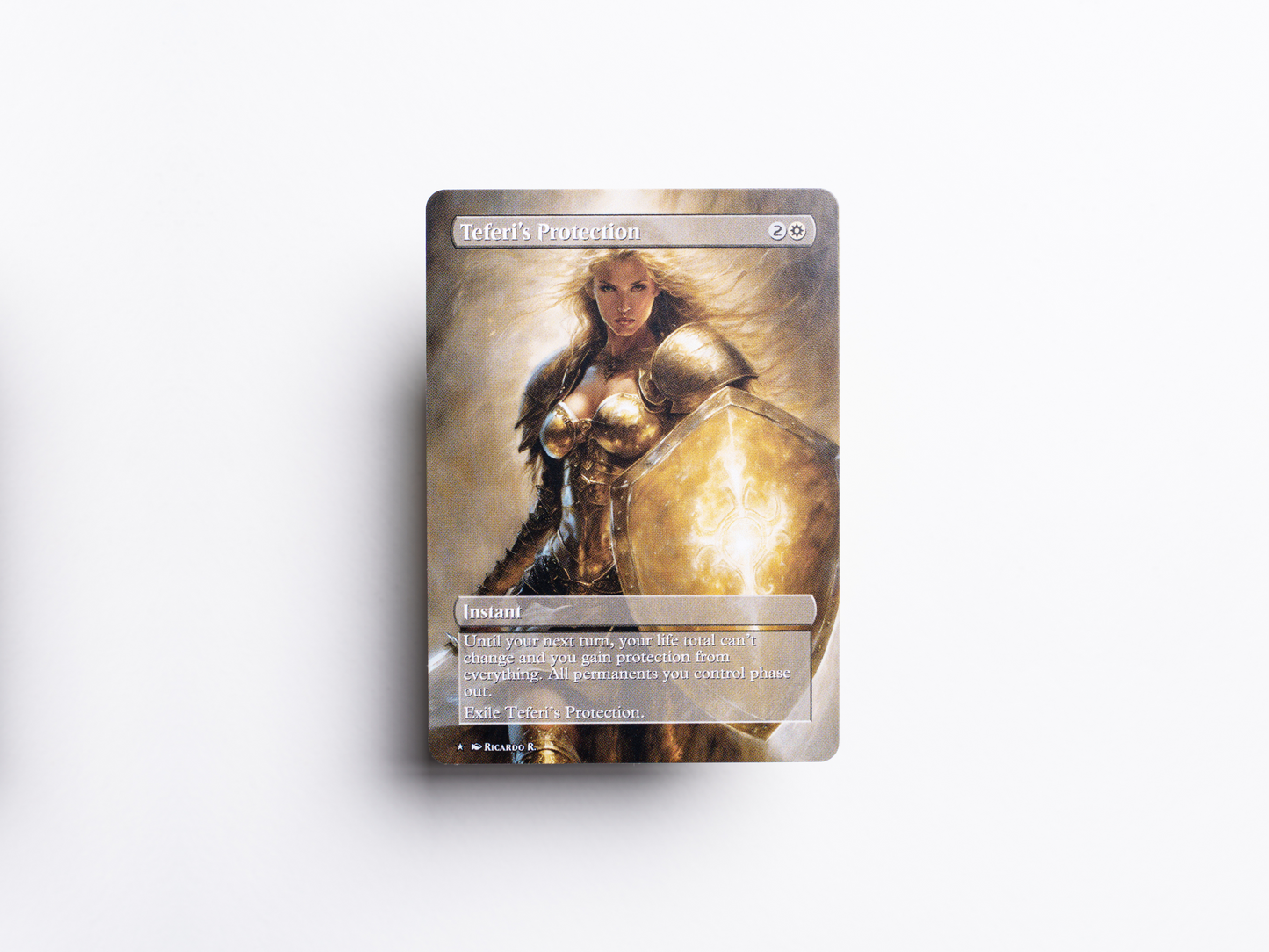 Teferi's Protection - MTG Custom Cards, Commander alternate art - Magic MTG Alters Full Art