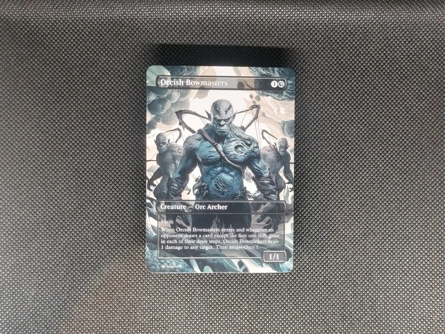 Orcish Bowmasters (v1) - Full Art Borderless Alter - MTG Custom Cards, Commander, Edh and Cedh High Quality Alters