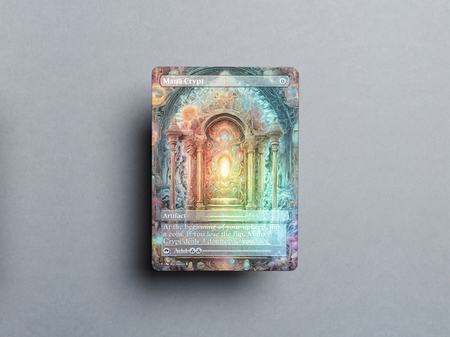 Mana Crypt (v2) - MTG Custom Cards, Commander alternate art - Magic MTG Alters Full