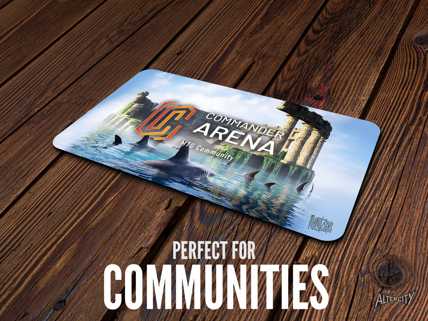 Custom Playmat - 24"x14" / 60x35 cm - Board Game Mat for TCG - Personalized Stitched High-Quality Play Mat MTG and other games / images