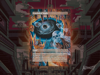 Cavern of Souls (v2) - Full Art Alter - MTG Custom Cards, Commander, Edh and Cedh High Quality Altered Proxies