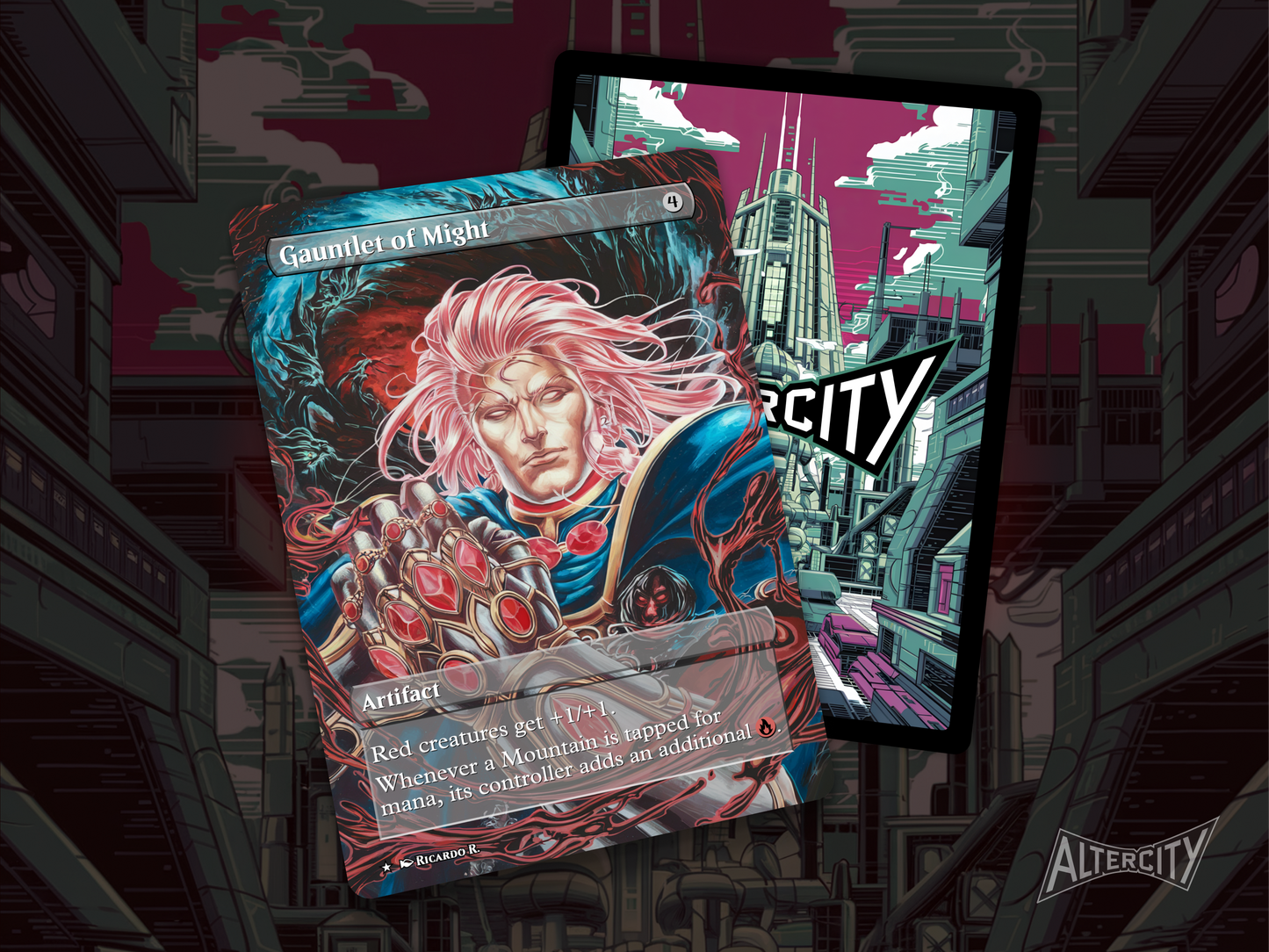 Gauntlet of Might - Mtg Custom Cards, Commander, Edh and Cedh High Quality Altered Proxies