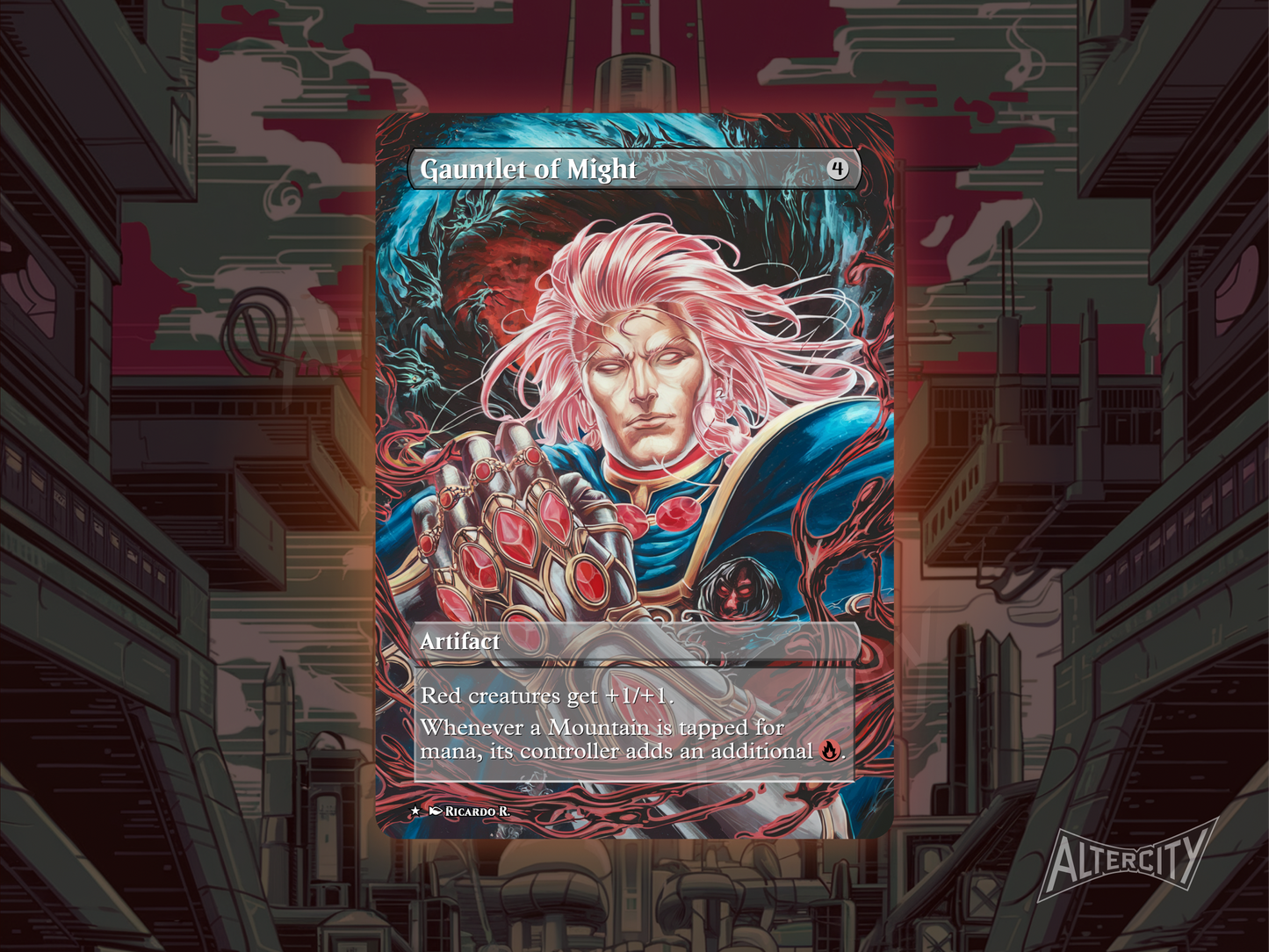 Gauntlet of Might - Mtg Custom Cards, Commander, Edh and Cedh High Quality Altered Proxies