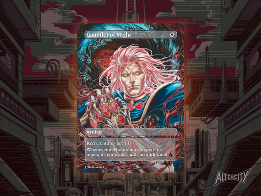 Gauntlet of Might - Mtg Custom Cards, Commander, Edh and Cedh High Quality Altered Proxies