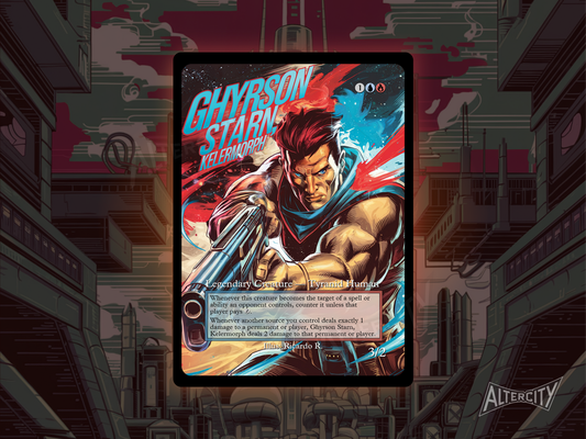 Ghyrson Starn, Kelermorph - Full Art - MTG Custom Cards, Commander, Edh and Cedh High Quality Altered Proxies