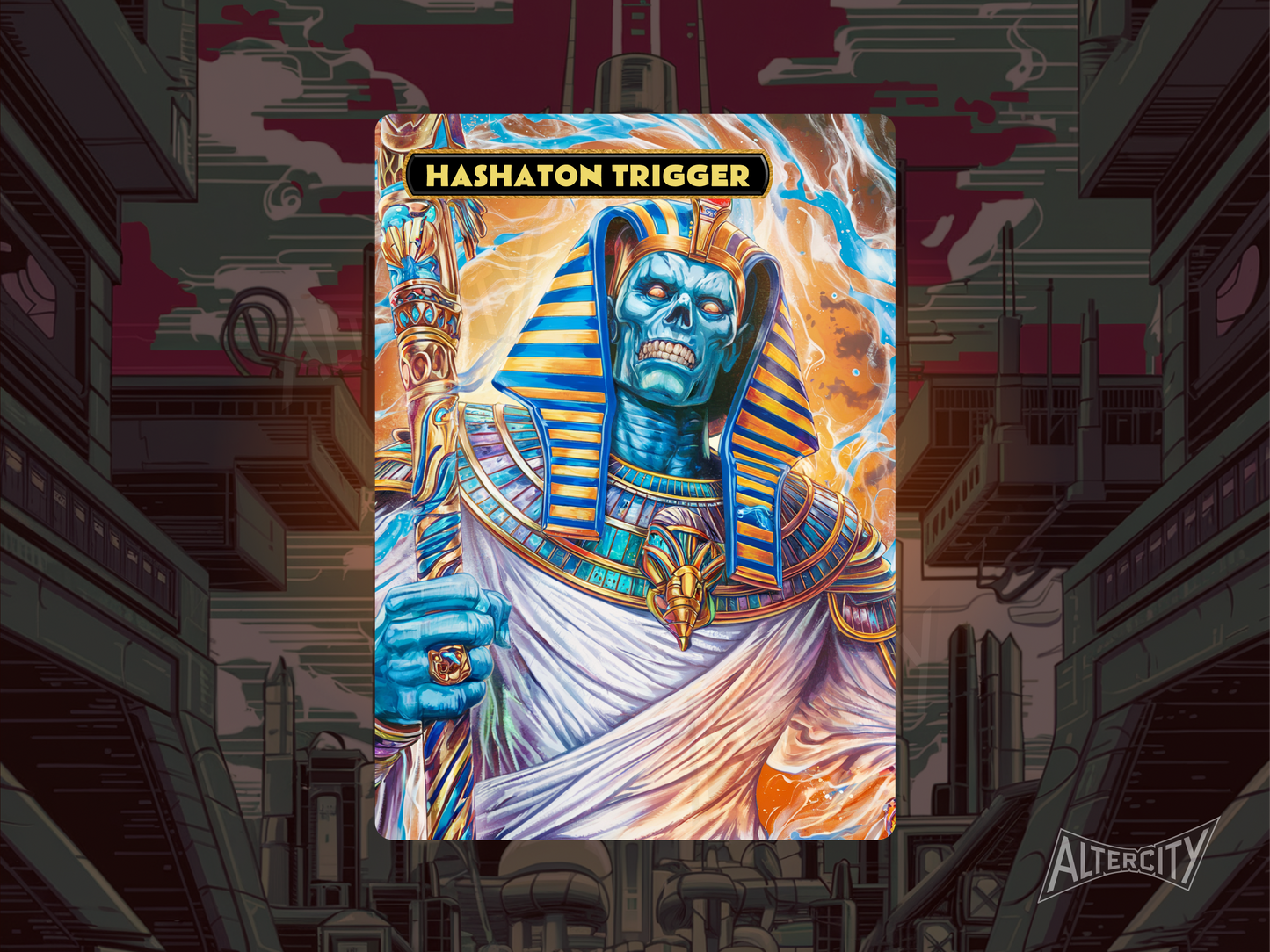 Hashaton Tokens and Triggers Full Pack (v2) - 6x Cards - MTG Custom Cards, Commander, Edh and Cedh High Quality Alters and Tokens